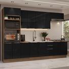 Armário de Cozinha Completa 310cm Lux Madesa 02
