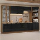 Armário de Cozinha Completa 340 cm Lux Madesa 03