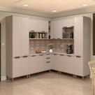 Armário de Cozinha Completa 458cm 8 Peças Stylo c/ Paneleiro