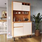 Armário de Cozinha Completa Easy Movelove Lukaliam Móveis 4 Portas 1 Gaveta Cozinha Compacta Organizador