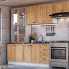 Armário de Cozinha Completo Ditália Berlim 5 Peças CV/BR B5