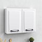 Armário de Cozinha em Aço 2 Portas 80cm New Premium Itatiaia Branco
