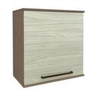 Armário de Cozinha Evolution Plus Aéreo 60cm 1 Porta Tannat/Legno Crema Batrol
