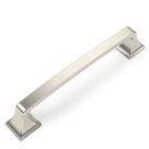 Armário de cozinha extrai níquel acetinado Amerdeco de 13 cm, pacote com 10