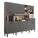 Armario de Cozinha Hortelã com 8 Portas e 2 Gavetas 240 cm Armario de Cozinha Hortelã com 8 Portas e 2 Gavetas 240 cm