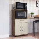 Armário de Cozinha Laura 2 Portas 1 Gaveta Itauba/Off White - Irm Móveis Armário de Cozinha Laura 2 Portas 1 Gaveta Itauba/Off White - Irm Móveis