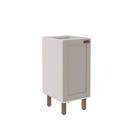 Armário de Cozinha Modulada Balcão 40cm 1 Porta 1526 Iluminata 100% MDF Genialflex