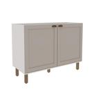 Armário de Cozinha Modulada Balcão de Pia 1,20m 2 Portas 1502 Iluminata 100% MDF Genialflex