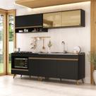 Armário De Cozinha Modulada Compacta 225cm Multimóveis