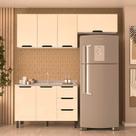 Armário de Cozinha Modulada Completa 3 Peças 200cm Sem Tampo 250051 Meena Politorno Móveis