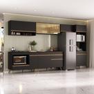 Armário De Cozinha Modulada Completa 357cm Multimóveis