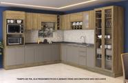 Armário de Cozinha Modulada Completa de Canto 16 peças 2,89X3,38m 276 Botanic Kappesberg Armário de Cozinha Modulada Completa de Canto 16 peças 2,89X3,38m 276 Botanic Kappesberg