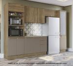 Armário de Cozinha Modulada Completa Reta 5 peças 3,20m 297 Botanic Kappesberg