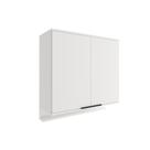 Armário de Cozinha Modulado Alpha 2502 c/ 2 Portas 80cm Branco - Carraro