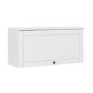 Armário de Cozinha Modulado Bella 2603 c/ 1 Porta Basculante 80cm Branco - Carraro