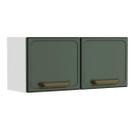 Armário de Cozinha Modulado Bella c/ 2 Portas Baixo 80cm Verde - Bertolini