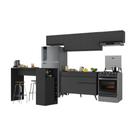 Armário de Cozinha Modulado com Bancada Veneza Multimóveis MP2212