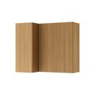 Armário de Cozinha Modulado Rainha Canto c/ 2Portas 92 cm Nature - Nesher