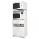 Armário de Cozinha Multiuso 2 Portas 1 Gaveta ASM151