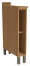Armário de Cozinha Nicho Toalheiro 15cm com Tampo e Pés G740 Maxxi Canela Kappesberg Armário de Cozinha Nicho Toalheiro 15cm com Tampo e Pés G740 Maxxi Canela Kappesberg