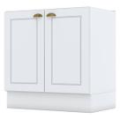 Armário de Cozinha Nova York 2 Portas 1 Prateleira Branco Hp - Henn