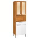 Armário de Cozinha Paneleiro 4 Portas 1 Gaveta 100% MDF Burguesa 70cm