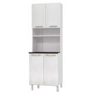 Armário de Cozinha Paneleiro 4 Portas Jade 70cm