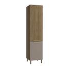 Armário de Cozinha Paneleiro 50cm 2 portas com Pés Botanic Kappesberg