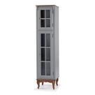 Armário de Cozinha Paneleiro de Madeira com 2 Portas de Vidro Hannover - M560701V Armário de Cozinha Paneleiro de Madeira com 2 Portas de Vidro Hannover - M560701V