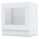 Armário de Cozinha para Forno de Embutir Nova York Branco - Henn