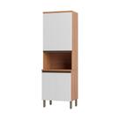 Armário de Cozinha para Forno/Micro-ondas com 4 Portas 70cm Multimóveis CR20399