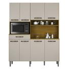 Armário de Cozinha Pratic 7 Portas e 1 Gaveta CHF Móveis Armário de Cozinha Pratic 7 Portas e 1 Gaveta CHF Móveis