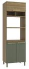 Armário de Cozinha Torre Quente 70cm com Pés M627 Botanic Kappesberg