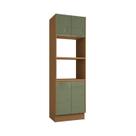 Armário de Cozinha Torre Quente Microondas de 4 portas 70cm T630 Vibra Kappesberg