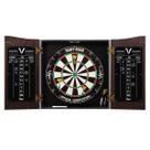 Armário de dardos Viper Vault com placa de dardos Shot King Sisal Armário de dardos Viper Vault com placa de dardos Shot King Sisal