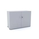 Armário de Escritório Baixo com 02 Portas 0,800,420,75m Incoflex Cinza Armário de Escritório Baixo com 02 Portas 0,800,420,75m Incoflex Cinza