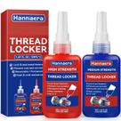 Armário de Fios Hannaera - Azul e Vermelho - 50ml (2 Unidades) Armário de Fios Hannaera - Azul e Vermelho - 50ml (2 Unidades)