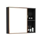 Armario Espelheira Banheiro 60 cm Aluminio Vulcanizado Armario Espelheira Banheiro 60 cm Aluminio Vulcanizado