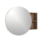 Armário Espelheira Para Banheiro Luna 80cm