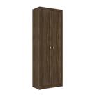Armário Estante Alto para Escritório Home Office ME4105 MDP Nogal G69 - Gran Belo