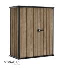 Armário Externo Vertical Signature 1400L Textura Madeira Keter