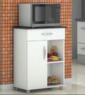Armário Fruteira Branco Base Preta Cozinha Armário Fruteira Branco Base Preta Cozinha