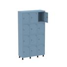 Armário Guarda Volume Locker Roupeiro 12 Portas Aço GRP 503/12