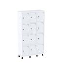 Armário Guarda Volume Locker Roupeiro 12 Portas Aço GRP 503/12