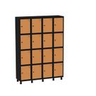 Armário Guarda Volume Locker Roupeiro 16 Portas Aço Grp 504/16