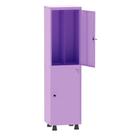 Armário Guarda Volume Locker Roupeiro Insalubre 1 Vãos 02 Portas GRP501/2INS Lilás - Pandin Armário Guarda Volume Locker Roupeiro Insalubre 1 Vãos 02 Portas GRP501/2INS Lilás - Pandin
