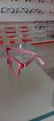 Armário infantil rosa em acetato
