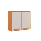Armário Itatiaia Napoles 80cm 2 Portas Cinamomo/Off-White