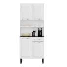Armário Itatiaia Pratika 80 cm 4 Portas 1 Gaveta