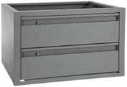 Armário Kargo Master 40070 Aço 52x31x24 cm 2 Gavetas